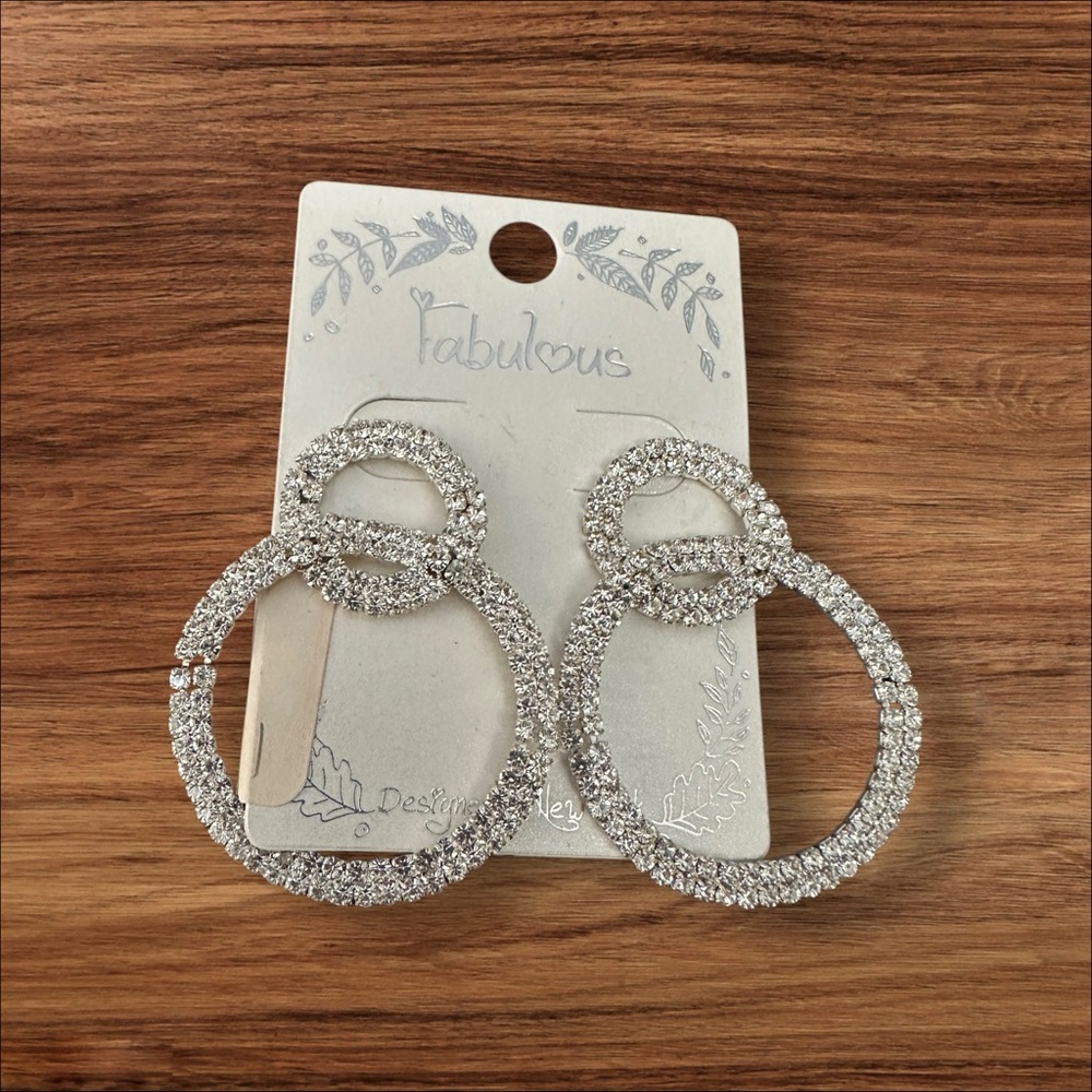 Circle of Love Style Fashion Earrings NWT 1243